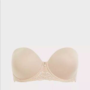 Torrid sz 50c strapless bra